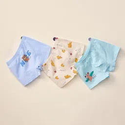 ASJAR Pack of 3 Soft Cotton Underwear Soft Cotton Boxer Brief-picture-40
