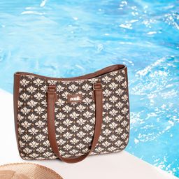 ZOUK Ethnic Motifs Printed Structured Tote Bag-picture-16
