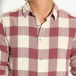 SHOWOFFFF Men Comfort Buffalo Checks Checked Casual Shirt image 2