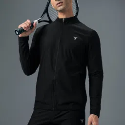 Technosport Men Slim Fit Sports Tracksuit with DURACOOL Running, Training Activewear Set image 2