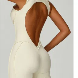 LULU & SKY Overlock-stitch Activewear Playsuit image 5