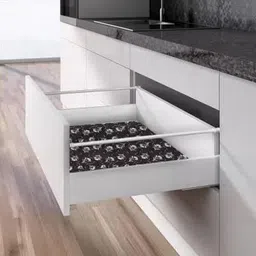 Mopak Decor Black Set of 1 Regular Shelf Liner Organisers image 4