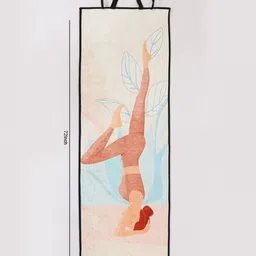 bella true Yoga_DGTL_Headstand Multicolor 4 mm Yoga Mat image 2
