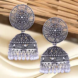 VIVASTRI Women Gold-Plated Alloy Earrings-picture-28