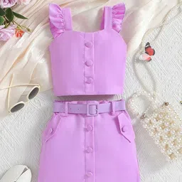 LULU & SKY Girls Top with Skirt-picture-15