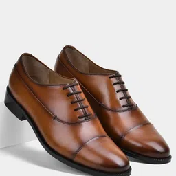 LUXORO FORMELLO Rosso Men Lace-Up Formal Brogue Shoes-picture-40