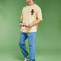 SMARTEES Graphic Printed Oversize Cotton T-shirt image 5