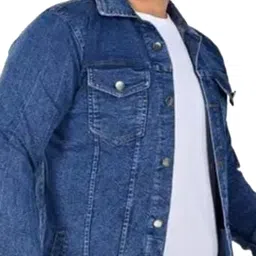 FABESCA Spread Collar Denim Jacket image 3