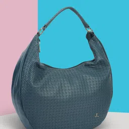Mochi Textured Oversized Structured Hobo Bag-picture-24