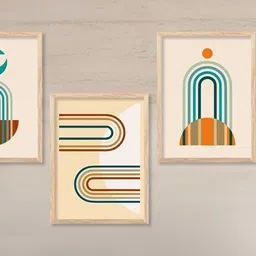 walllane Modern Wall Art With Frame Home Decor Wall Painting For Living Room Office Bedroom-picture-13