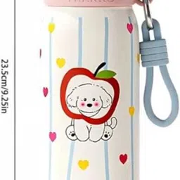 rvctrendz Insulated Vacuum Flask -Cute Printed - Blue -500 ML 500 ml Water Bottle image 2
