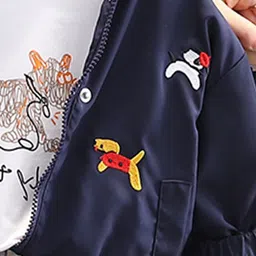 StyleCast x Revolte Boys Printed Short Sleeves T-shirt And Joggers With Jacket image 2