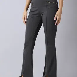 Noh.Voh - SASSAFRAS Kids Girls Flared High-Rise Trousers image 2