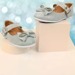 BAESD Girls Ballerinas with Bows Flats image 1