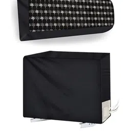 The Furnishing Tree Black Printed Air Conditioner Cover-picture-30