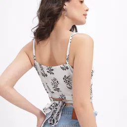 fusion by glitchez Print Wrap Top-picture-28