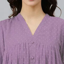 Janasya Women Anarkali Kurta image 5