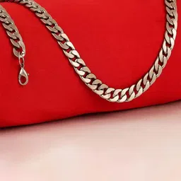 The Roadster Lifestyle Co. Men Silver-Plated Stainless Steel Designer Fashionable Chain-image-41