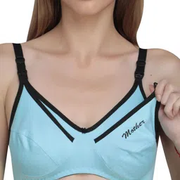 Liigne Women Pack of 6 Solid Full Coverage Non Padded Non-Wired Regular Maternity Bra image 5