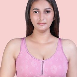 Amour Secret Floral Full Coverage Non Padded Minimizer Bra-picture-47