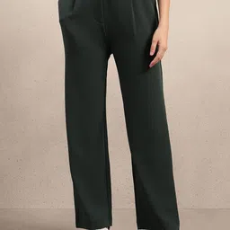 Vero Moda Women Straight Fit High-Rise Trousers-image-24