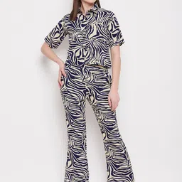 Murcia Animal Printed Shirt With Trouser-image-20
