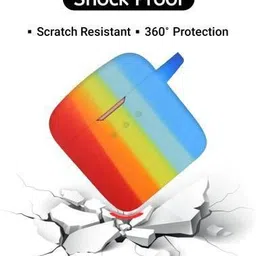 ultra bytes Silicone Pull String Headphone Pouch For Boat Airdopes 131, Boat Airdopes 138 image 3