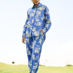 RAAS LIFE Printed Shirt With Trouser Co-Ords image 4