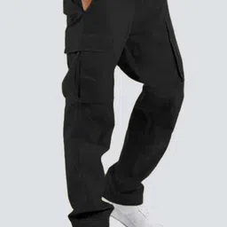 ASHTOM Men Original Easy Wash Cargos Trousers image 3