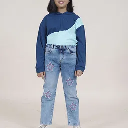 KiddoPanti Girls Hooded T-shirt with Trouser-picture-31