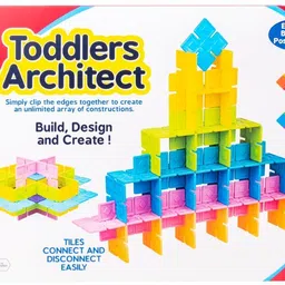 joyhub Set Set to Construct Different Models & Designs with 60 Colourful Tiles-picture-24