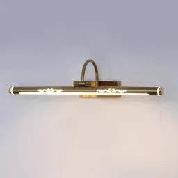 shree kala home decor LED Picture Light Gold Finish In Three Different Lights Color image 1