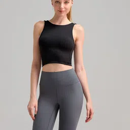 JC Collection Full Coverage Removable Padding Workout Bra image 5