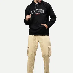 Mad Over Print Men Printed Hooded Sweatshirt image 4