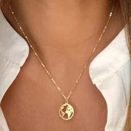 Tipsy closet Gold-Plated Stainless Steel Necklace-picture-25