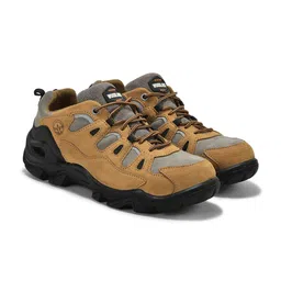 Woodland Men Colourblocked Lace-Ups Nubuck Sneakers-image-71