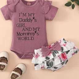 Hopscotch Girls Cotton Blend Printed Clothing Set-picture-34