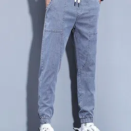 StyleCast x Revolte Men Jogger Fit Mid-Rise Jeans image 2