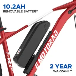 emotorad T-REX AIR Red 29 inches 7 Gear Lithium-ion (Li-ion) Electric Cycle image 2
