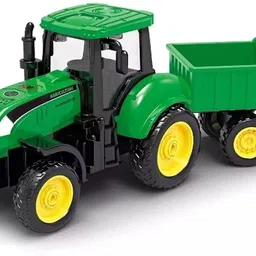 dianor Unbreakable Agriculture Pull Back Vehicles Farm Tractor Trolley Friction Power-picture-17