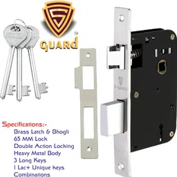 s-guard Iron, Brass Glossy Handlesets image 4
