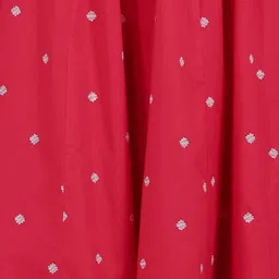 aramya Women Comfort Fit Red Pure Cotton Trousers image 4
