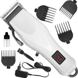GFTR High Speed Motor New Design Ergonomical Clipper Hair Shaving Kit Hair Trimmer Grooming Kit 60 minRuntime 4 Length Settings-image-4