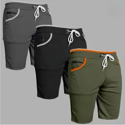 urbx Pack of 3 Solid Men Boxer-picture-22