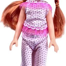 vaniha Emily Baby Doll, Sparkling Look with Blonde Hair, Brown Eyes image 1