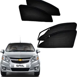 rakrish Rear Window, Side Window Sun Shade For Chevrolet Sail-picture-27