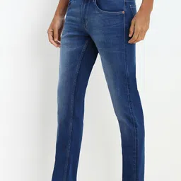 allen solly Men Regular Mid Rise Blue Jeans image 4
