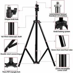 Sifaarish 2.1 metra stand[210 cm]Professional Heavy Duty Big Tripod Stand Tripod image 5
