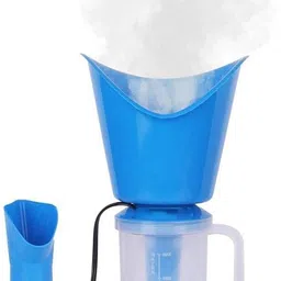 PAXMAX Blue VAPORIZER ALL IN ONE STEAM INHALER 3 in 1 Vaporizer/Steamer for cough and cold kids steam nose inhaler and facial vaporizer Vaporizer image 2