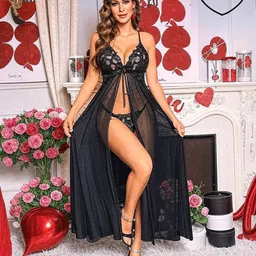goodnight glam Women Nighty image 2